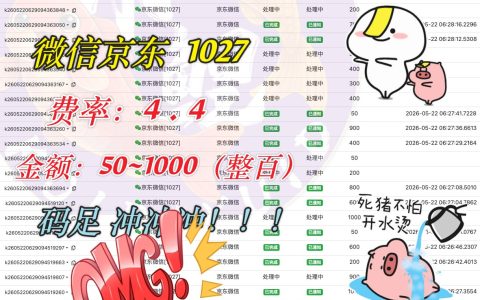 微信京东支付上线新服务，金额范围50~1000元