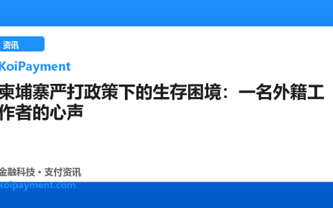 柬埔寨严打政策下的生存困境：一名外籍工作者的心声