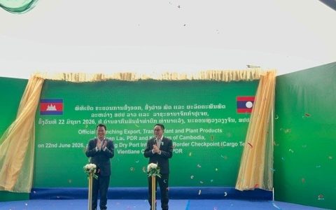 柬埔寨与老挝新农产品运输通道正式启用，出口中国更便捷
