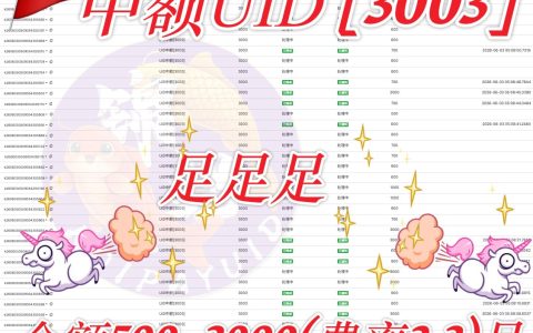 中额UID支付渠道开启，费率仅为2.3%