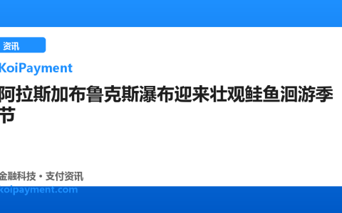 阿拉斯加布鲁克斯瀑布迎来壮观鲑鱼洄游季节