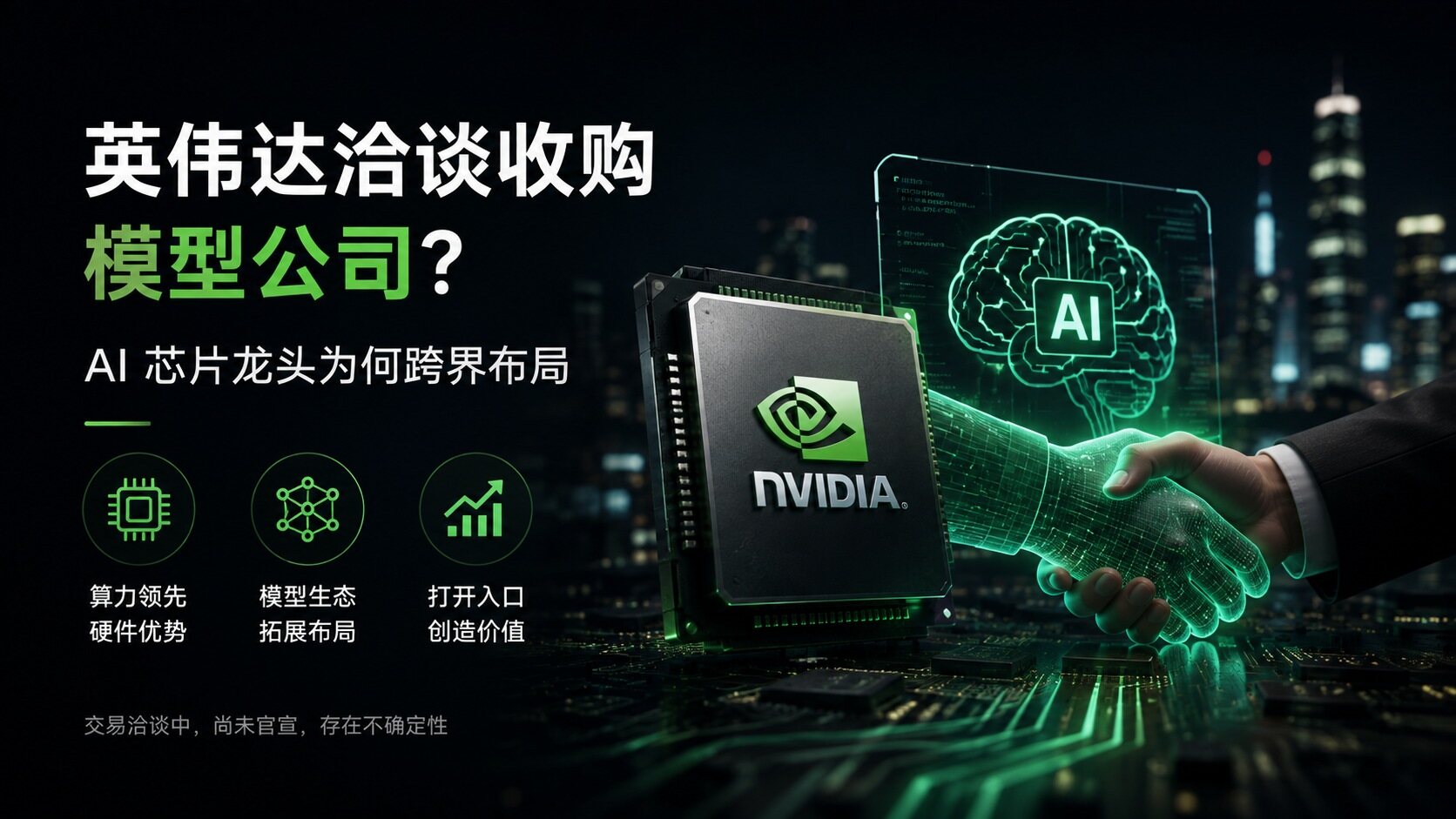 BiyaPay市场动态｜英伟达意图收购模型公司？AI芯片巨头为何涉足新领域？